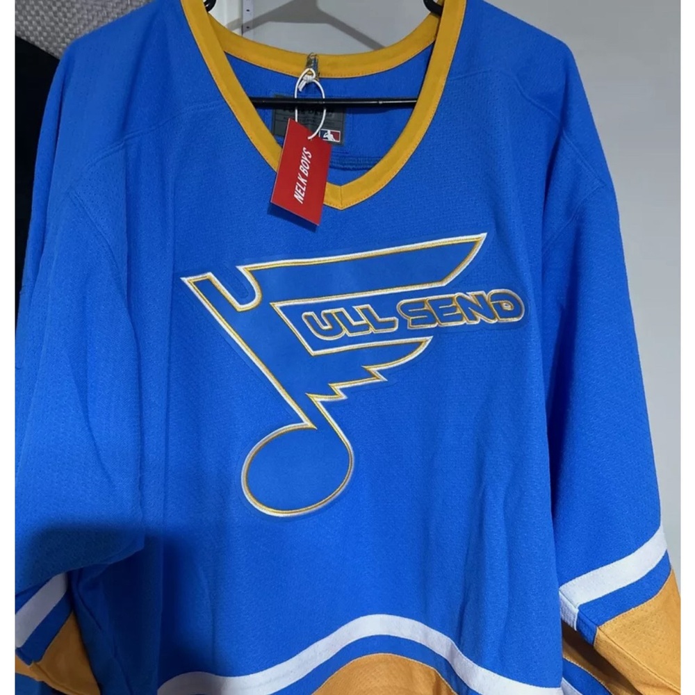 Full send hockey hoodie